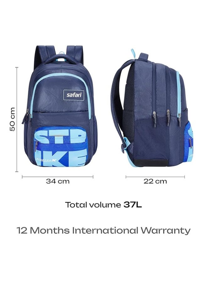 Safari Bonus 37L Casual Backpack with Armor Base, Detachable Freebie Sling Bag, Side Bag, Bottle Holder, Front Pocket, File Holder, School & College Bags, Office Bag, Travel Bag - Image 3