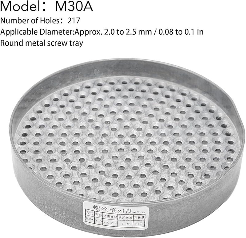 Stainless Steel Stackable S Tray M30A Tool Rack with 217 Holes Drop Proof Maintenance Work - Image 4