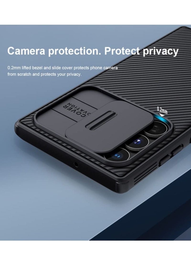 نيلكين Samsung Galaxy S22 Ultra Case CamShield Pro Case with Slide Camera Cover - Image 2
