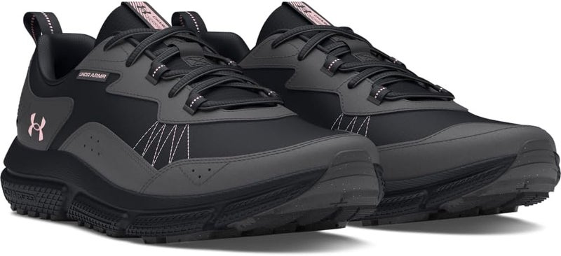 UNDER ARMOUR حذاء أندر أرمور النسائي تشارجد فيرسيرت 2 - أسود/أنثراسايت/وردي برايم - Image 2