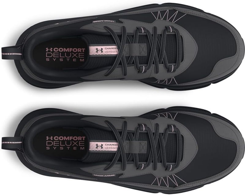 UNDER ARMOUR حذاء أندر أرمور النسائي تشارجد فيرسيرت 2 - أسود/أنثراسايت/وردي برايم - Image 4