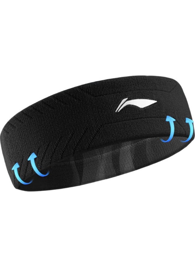 Li-Ning Sweatband For Men, Sports Sweat-Absorbing Headband, Sweat-Guiding Headband, Sweat-Absorbing Running Headband, Hair Tie For Women, Headband For Basketball And Badminton Equipment - Image 3