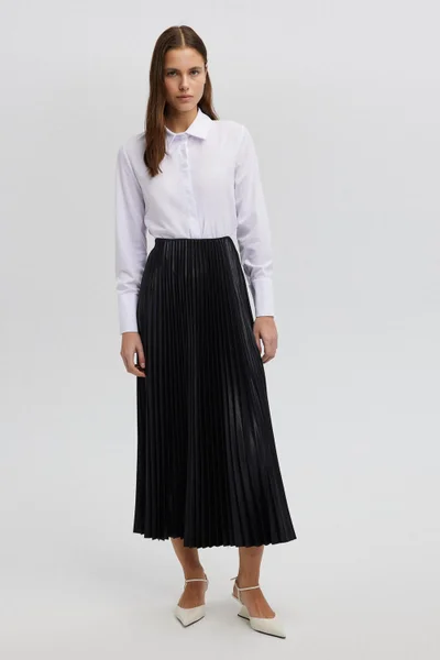 Touche Pleated Skirt