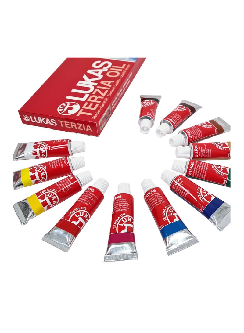 Lukas TERZIA OIL Assortment Box 12X12ML TUBES - Image 1