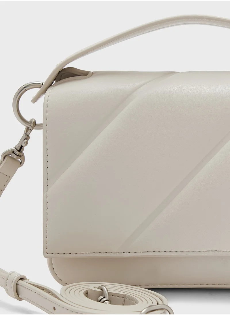 Calvin Klein Jeans Top Handle Flap Over Crossbody