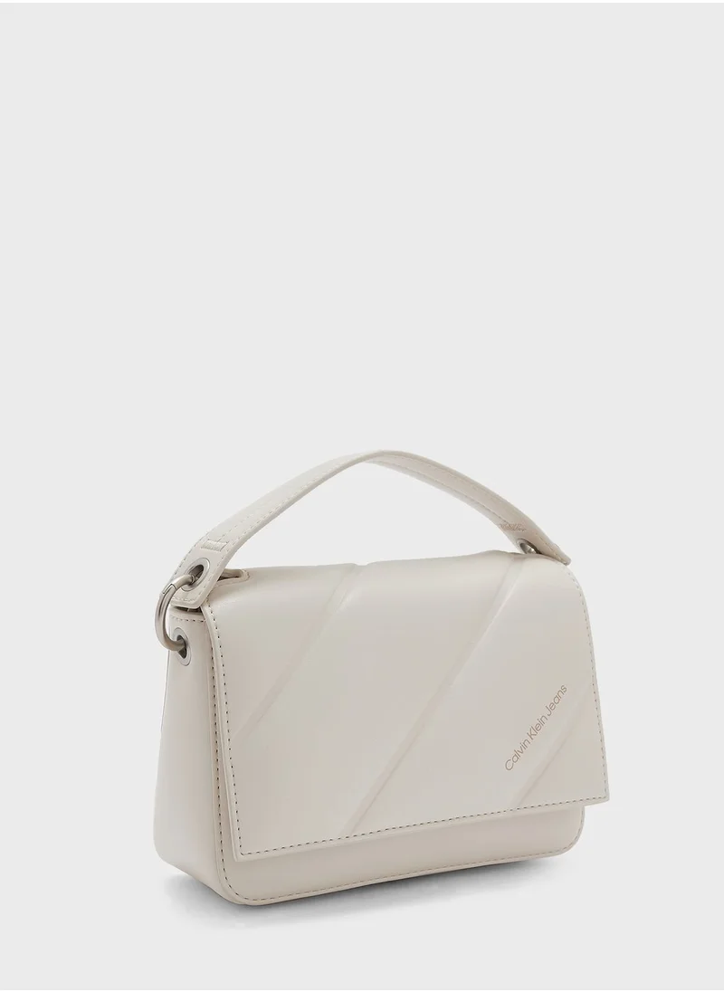 Calvin Klein Jeans Top Handle Flap Over Crossbody
