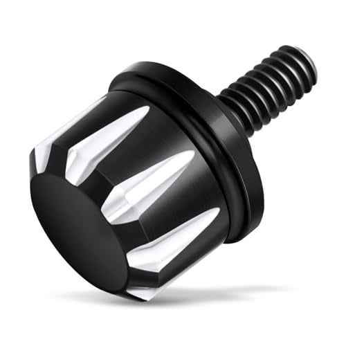 Benlari Black Seat Bolts Fender Mount Screw Compatible for Harley Davidson Touring Sportster Touring Road King Electra Street Glide 1996-2025 - Image 1