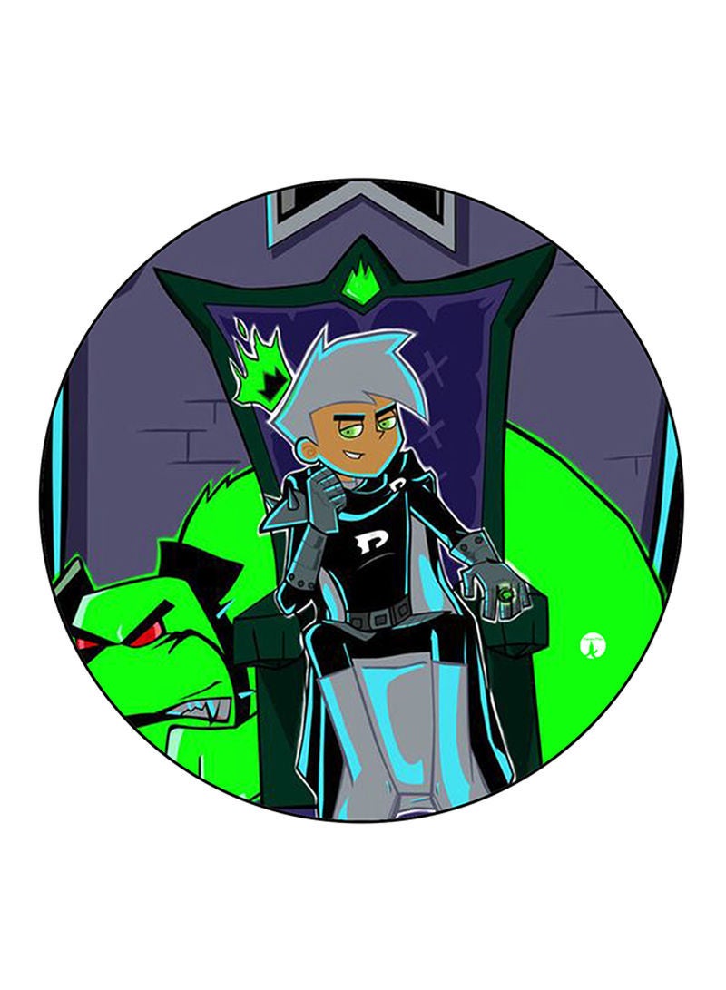 Danny Phantom Printed Mouse Pad  Multicolour