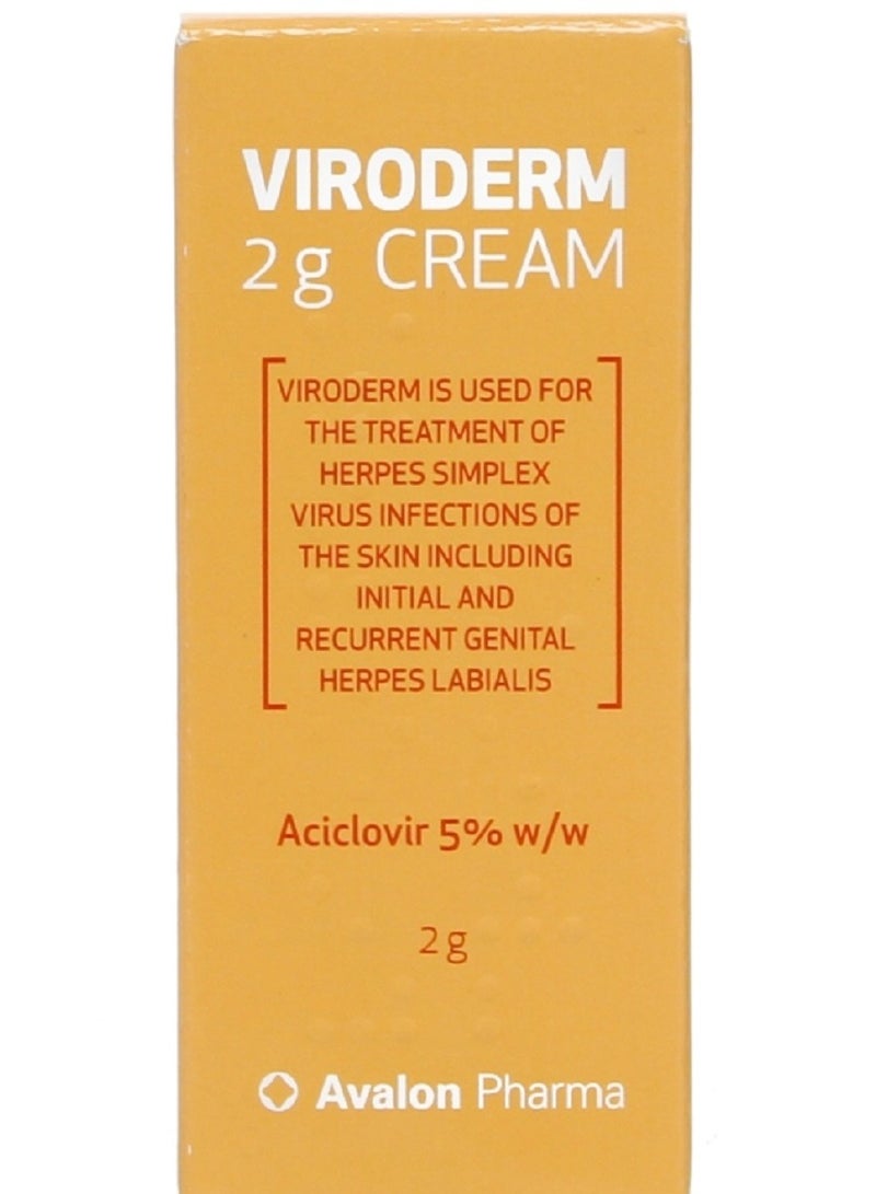 VIRODERM CREAM 2G