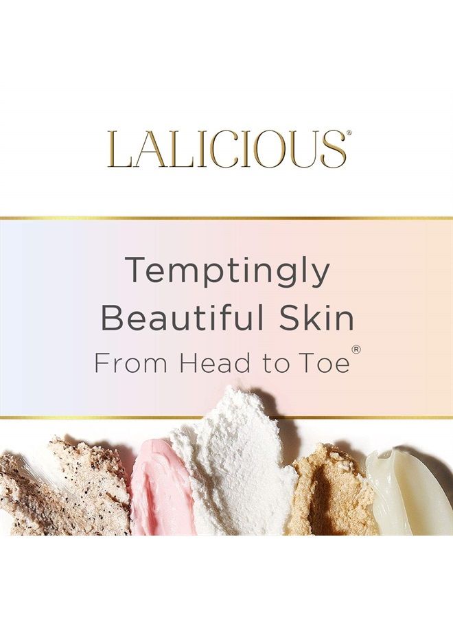 LALICIOUS Sugar Lavender Velour Body Melt - Multitasking Gel-to-Oil Skin Moisturizer with Macadamia Oil & Coconut Oil - Shave Gel, Hair/Scalp/Hand/Foot Mask - Help Prevent Stretch Marks (8oz) - Image 3