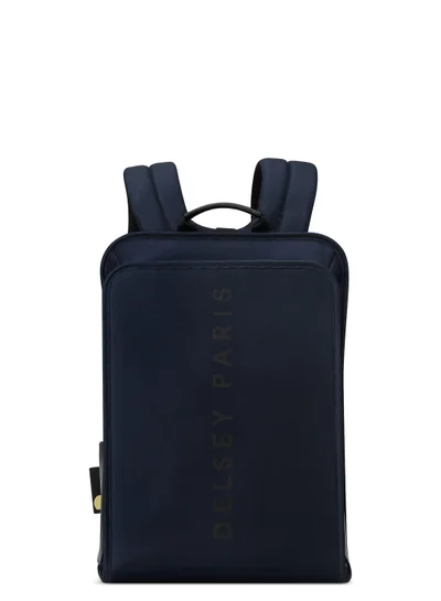 DELSEY Paris Arche 2 Compartment Backpack Laptop Protection 15.6 inch Navy Blue - 00120061002