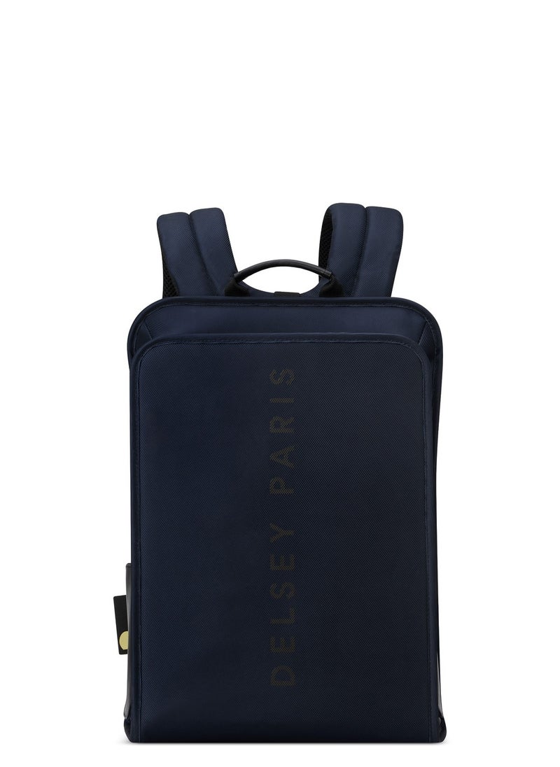 DELSEY Paris Arche 2 Compartment Backpack Laptop Protection 15.6 inch Navy Blue - 00120061002  - Image 1