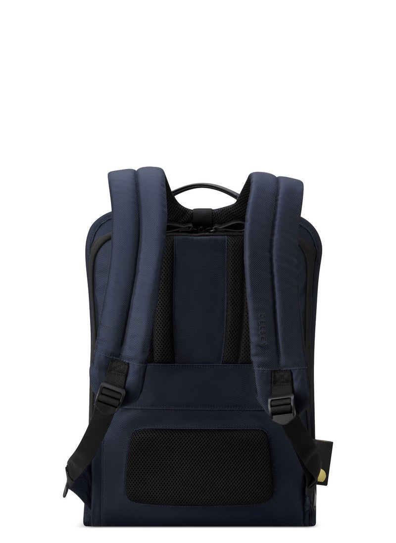 DELSEY Paris Arche 2 Compartment Backpack Laptop Protection 15.6 inch Navy Blue - 00120061002  - Image 4