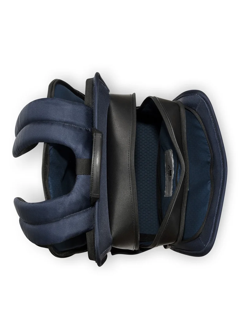 DELSEY Paris Arche 2 Compartment Backpack Laptop Protection 15.6 inch Navy Blue - 00120061002