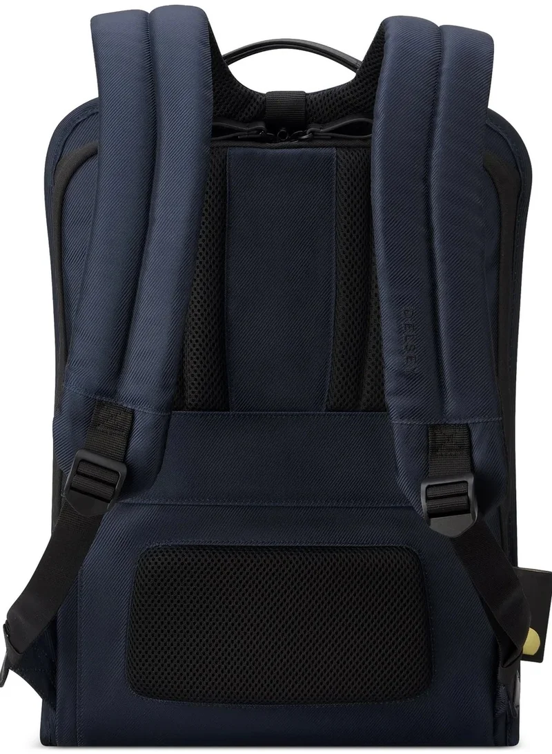 ديلسي _باريس حقيبة ظهر أرك  قسم لحماية اللابتوب . بوصة كحلي