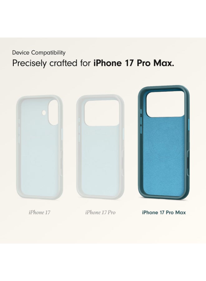 بيتس Certified Pre Owned - iPhone 17 Pro Max Rugged Case with MagSafe & Camera Control - Rocky Blue - Image 3