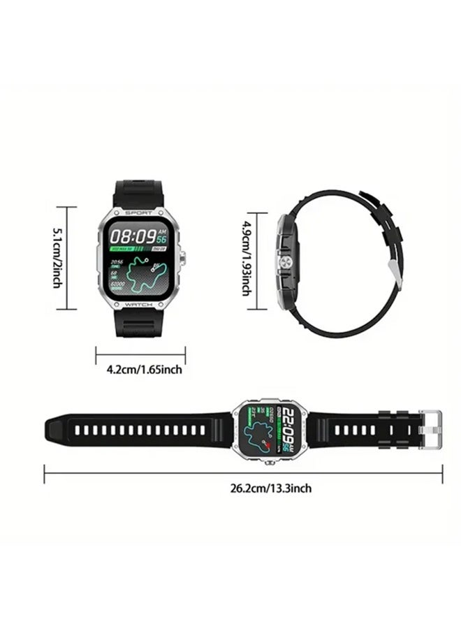Rollstimi Gps Smart Watch - Black