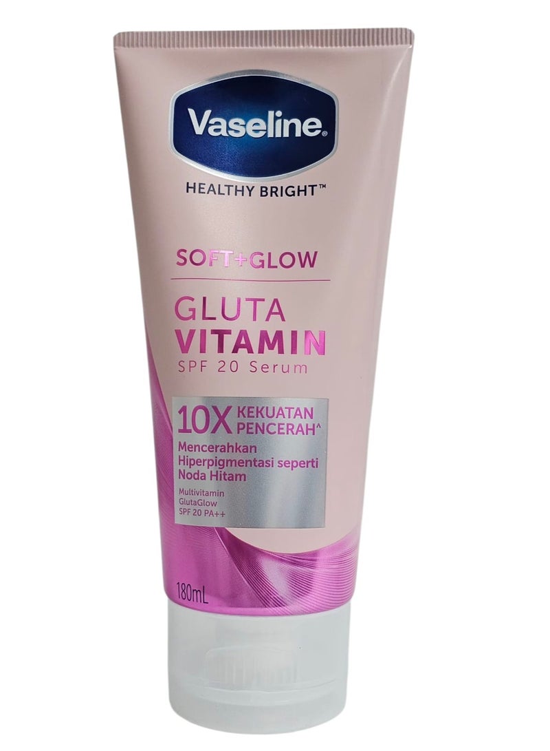 Vaseline GlutaVitamin Serum to lighten hyperpigmentation and dark spots with SPF 20++ from Vaseline - 180 ml - Image 1