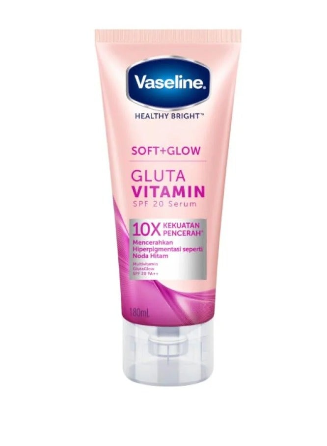 Vaseline GlutaVitamin Serum to lighten hyperpigmentation and dark spots with SPF 20++ from Vaseline - 180 ml - Image 2