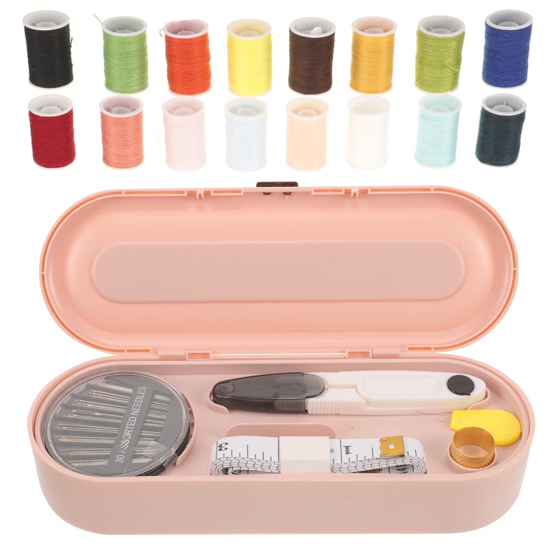 1 Set of Sewing Kit for Adult Portable Sewing Kits Household Sewing Tool Embroidery Sewing Kit - Image 4