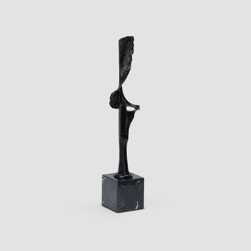 AL HUZAIFA FURNITURE Hestra Sculpture In Dark Bronze - Image 4
