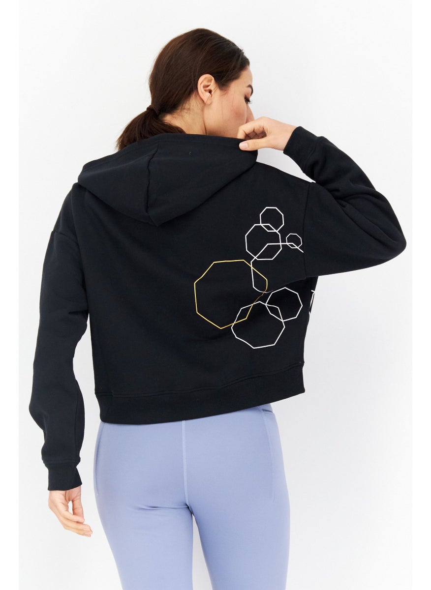 Ufc - Women Sportswear Fit Long Sleeves Outdoor Sweatshirt, Black - Image 1