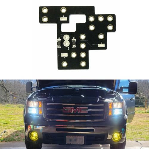 Kyostar Lights Module 8 High Mod for GM Fog lights High Low Beams & DRL Light On Simultaneously Compatible with 2003-2007 Chevy Silverado GMC Sierra 1500/2500/3500 Classic - Image 4