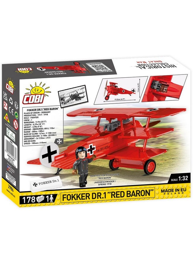 COBI Cobi 2986 Fokker Dr.1 Red Baron  - Image 3