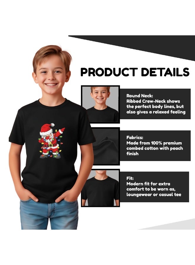 برينت شوب فور مي تيشيرت عيد الميلاد للجنسين للأطفال - Image 4