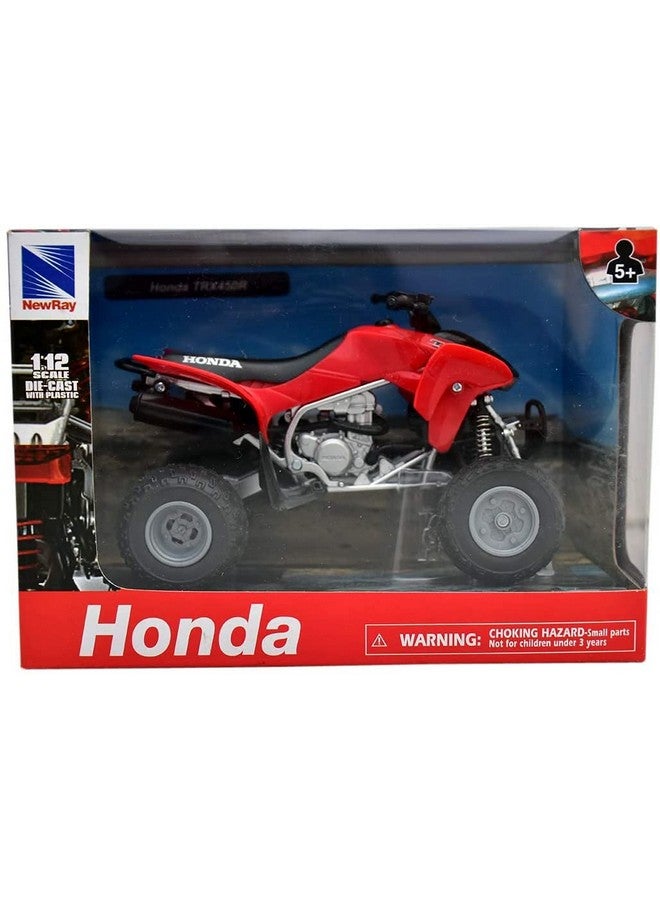 NewRay New-Ray Toys 1:12 Scale Replica - TRX450R - Red 57093A - Image 3