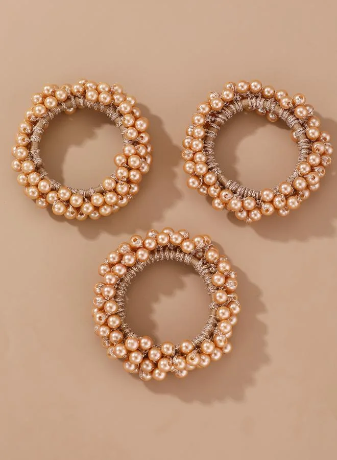 Take Two Set of 3 - Beaded Hair Ties