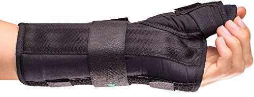 Aircast A2 Wrist Support Brace with Thumb Spica: Left Hand, Medium - Image 3