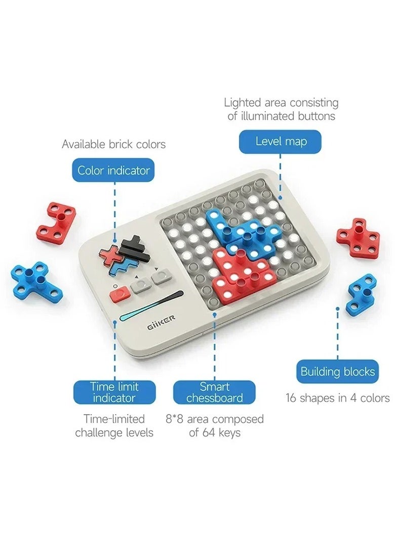 Giiker - Giiker Super Blocks Game Exercise Game Educational Smart Jigsaw Toy For Kids Christmas Gifts 1000 Levelled UP Challenges Logic - Image 1