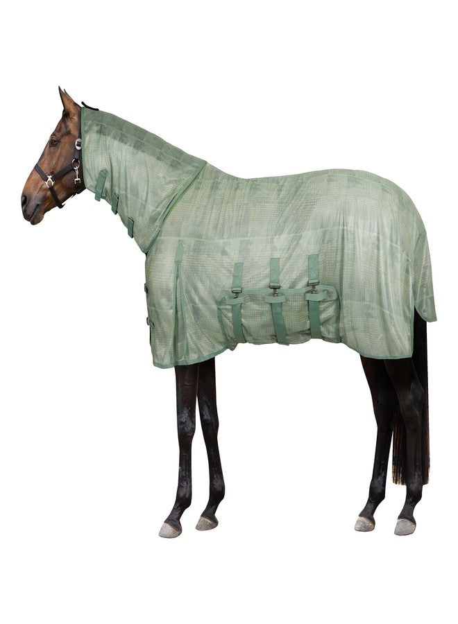 هورز غطاء رقبة Horze Defense Combo Fly Sheet - New Extremes Dot - 81 بوصة - Image 1