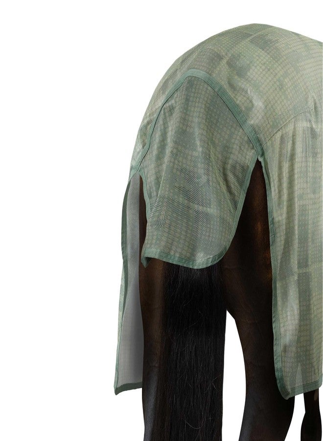 هورز غطاء رقبة Horze Defense Combo Fly Sheet - New Extremes Dot - 81 بوصة - Image 5