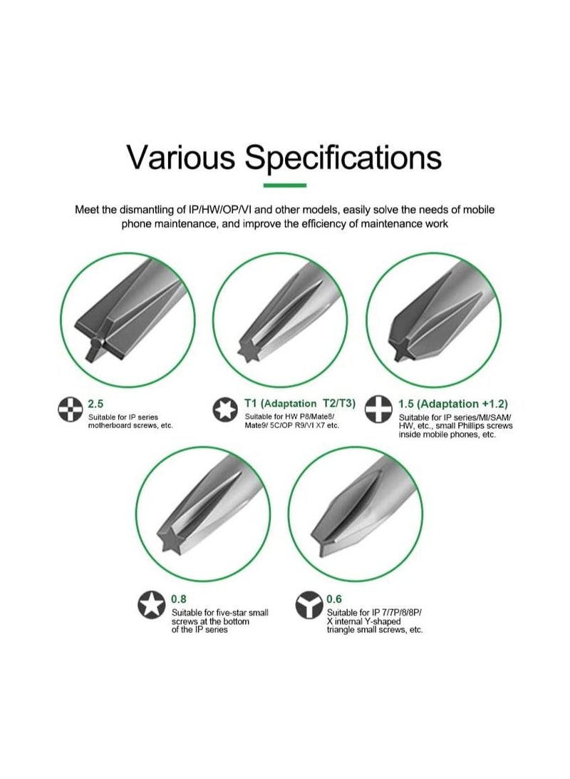Relife RL-728A Mobile Phone Repair Screwdriver Set - Image 5