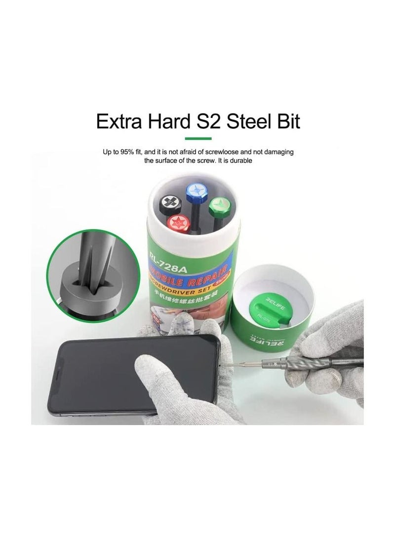Relife RL-728A Mobile Phone Repair Screwdriver Set - Image 4
