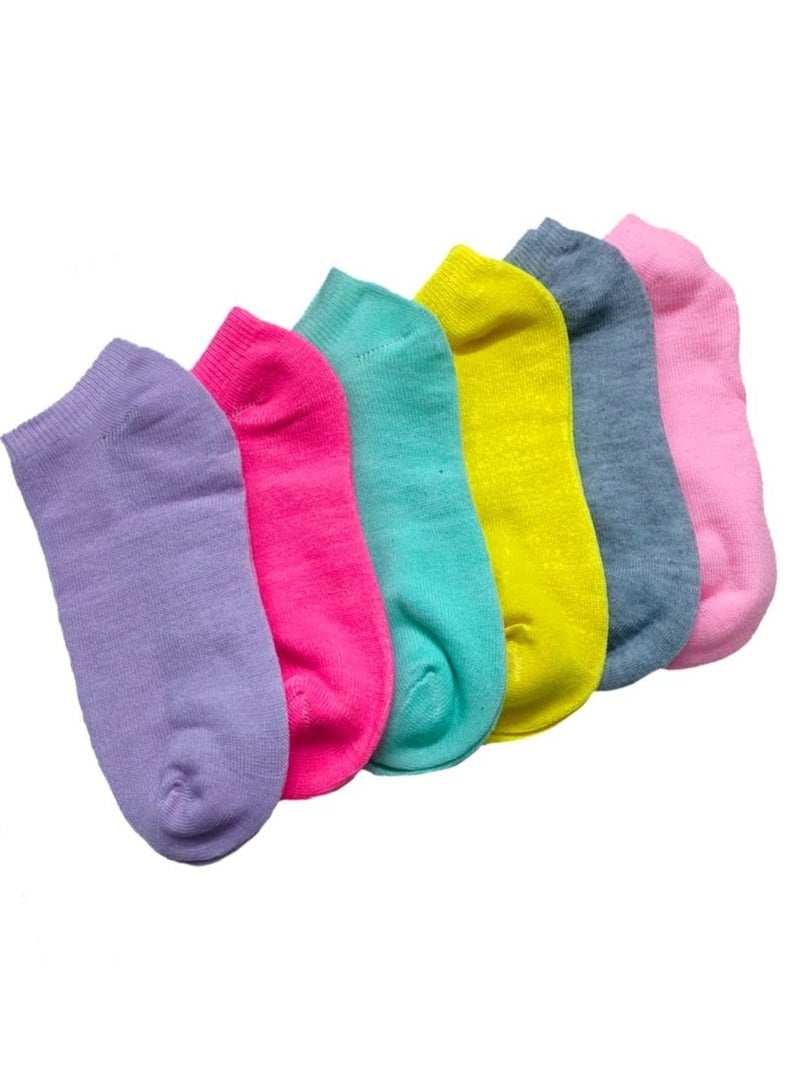 Beautiful women's socks multicolors, 6pairs