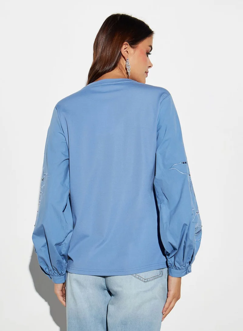 Iconic Puff Sleeve Top