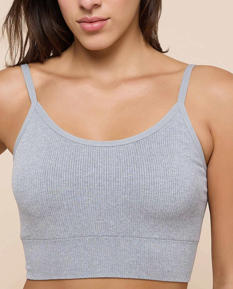 R&b  Ribbed Padded Sports Bra for Women | Best Price UAE