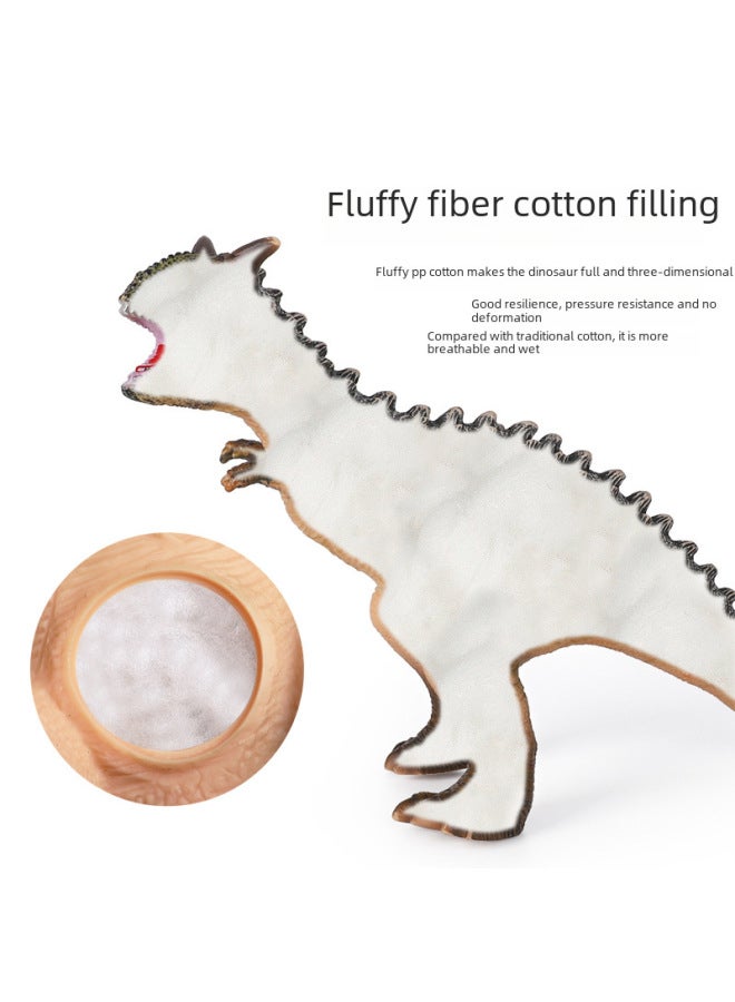 Super Large Soft Glue Sound Dinosaur Toy Simulation Tyrannosaurus Rex Triangular Velociraptor Bulldragon Model Toy For Boys And Girls-Specifications:Super Large 【Brachiosaurus A】】 - Image 5