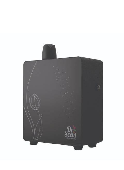 ECO Tulip Diffuser Machine (Black) Infused with Intelligent Aromatherapy | Enhanced By Seamless Mobile App Connectivity | Your Gateway To Personalized Fragrance Symphony And Wellness Bliss Tulip23