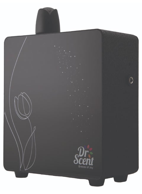 ECO Tulip Diffuser Machine (Black) Infused with Intelligent Aromatherapy | Enhanced By Seamless Mobile App Connectivity | Your Gateway To Personalized Fragrance Symphony And Wellness Bliss Tulip23