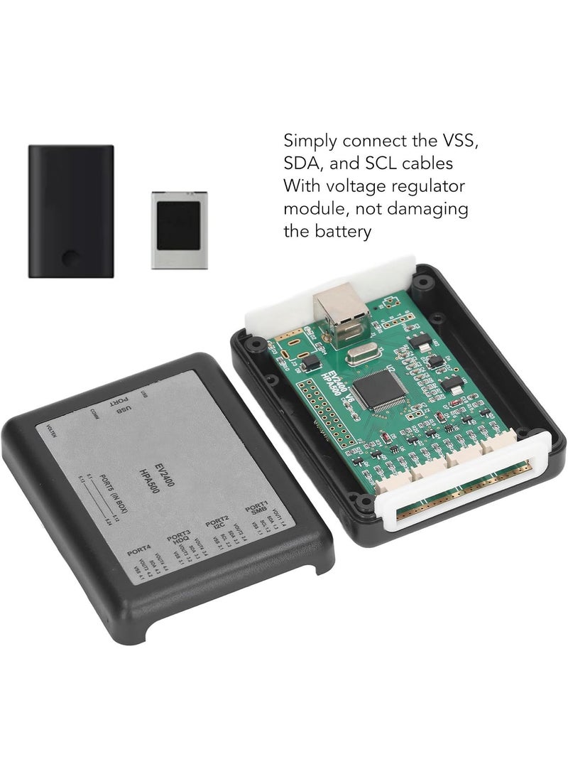 Fydun Battery Repair Box SMB Comm Box EV2400 Battery Detection Debugger Case with Connecting Cable with Automatic Voltage Regulator Module  - Image 4