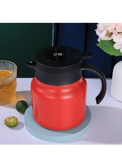 316 stainless steel insulated braised teapot household large capacity teapot smart teapot old white tea stuffy teapot Smart red 1000ml Smart red 1000ml