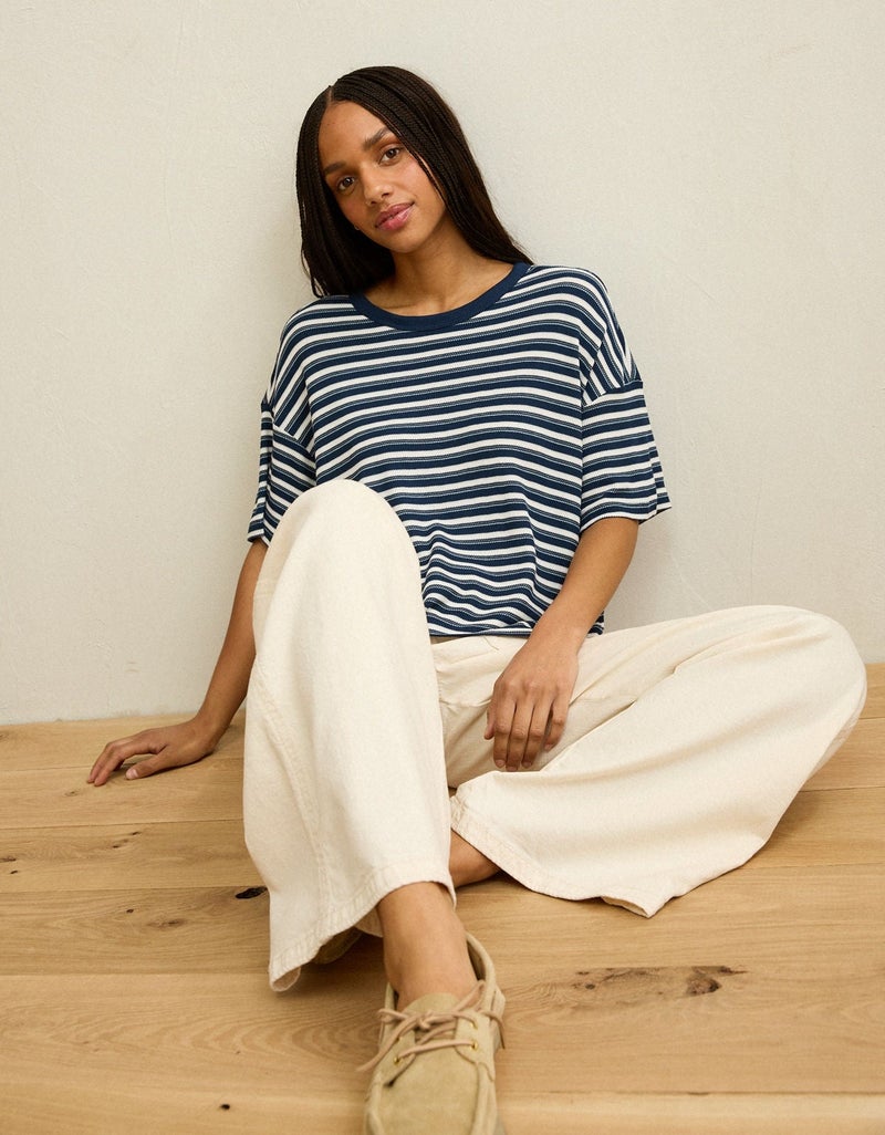American Eagle AE Soft & Sexy Waffle Crew Neck Tee - Image 1