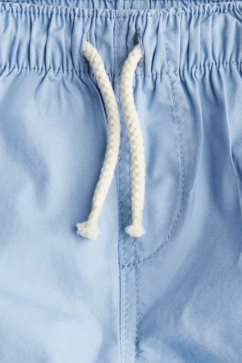 اتش اند ام Cotton poplin joggers