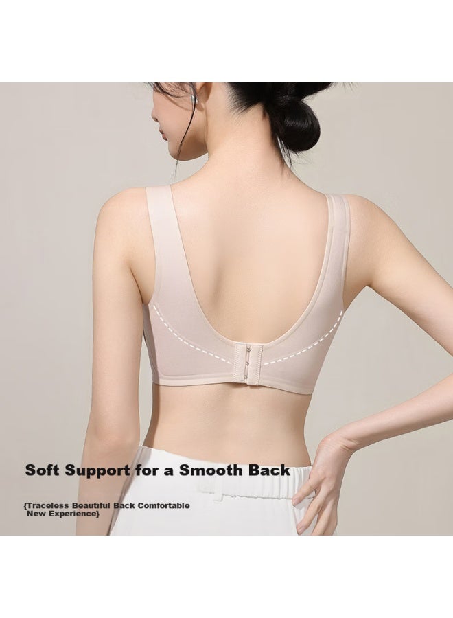 Gracewell Spring And Summer Seamless Push-up Bra With Lift And Side Support, Mesh Breathable Wire-free Bralette For Women - Image 4