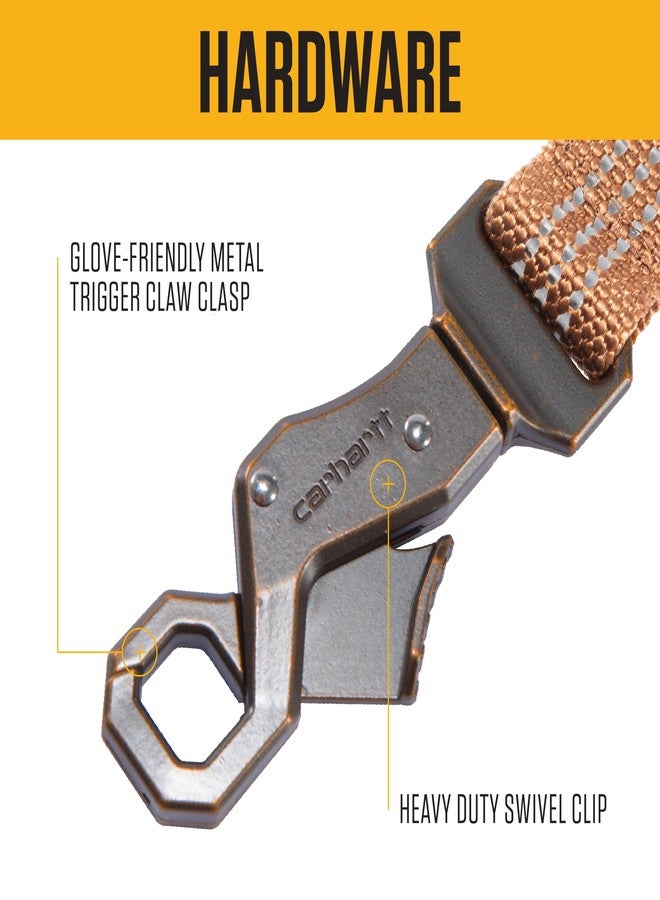 كارهارت طوق كلاب بمقبضين كبير من كارهاارت جير P0000570، لون بني كارهاارت - Image 3