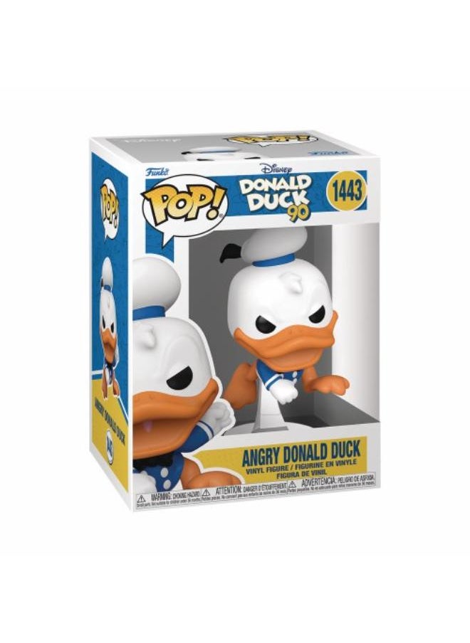 Funko Pop! Cartoon Animation: Disney Donald Duck 90th - Donald Duck (Angry)  - Image 2